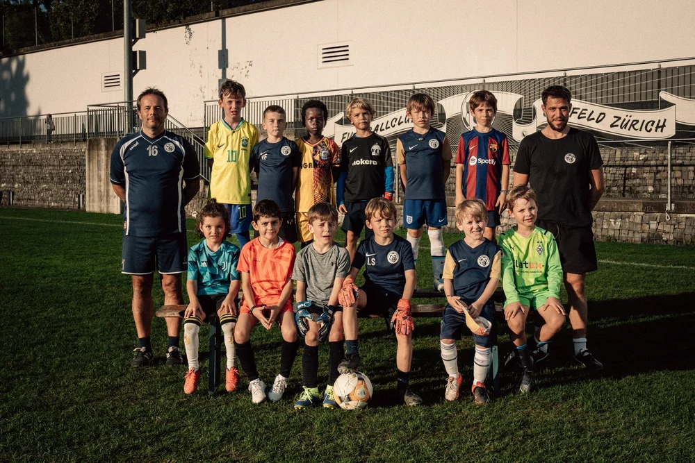 Teamfoto F-Junioren FC Seefeld