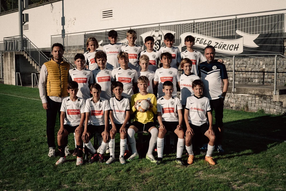Teamfoto D-Junioren FC Seefeld