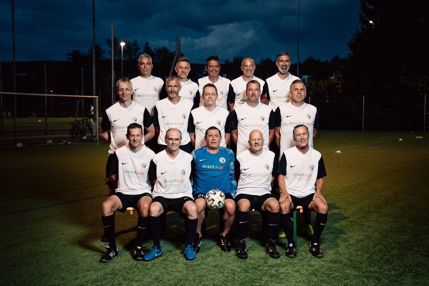 Teamfoto Senioren 50+ des FC Seefeld
