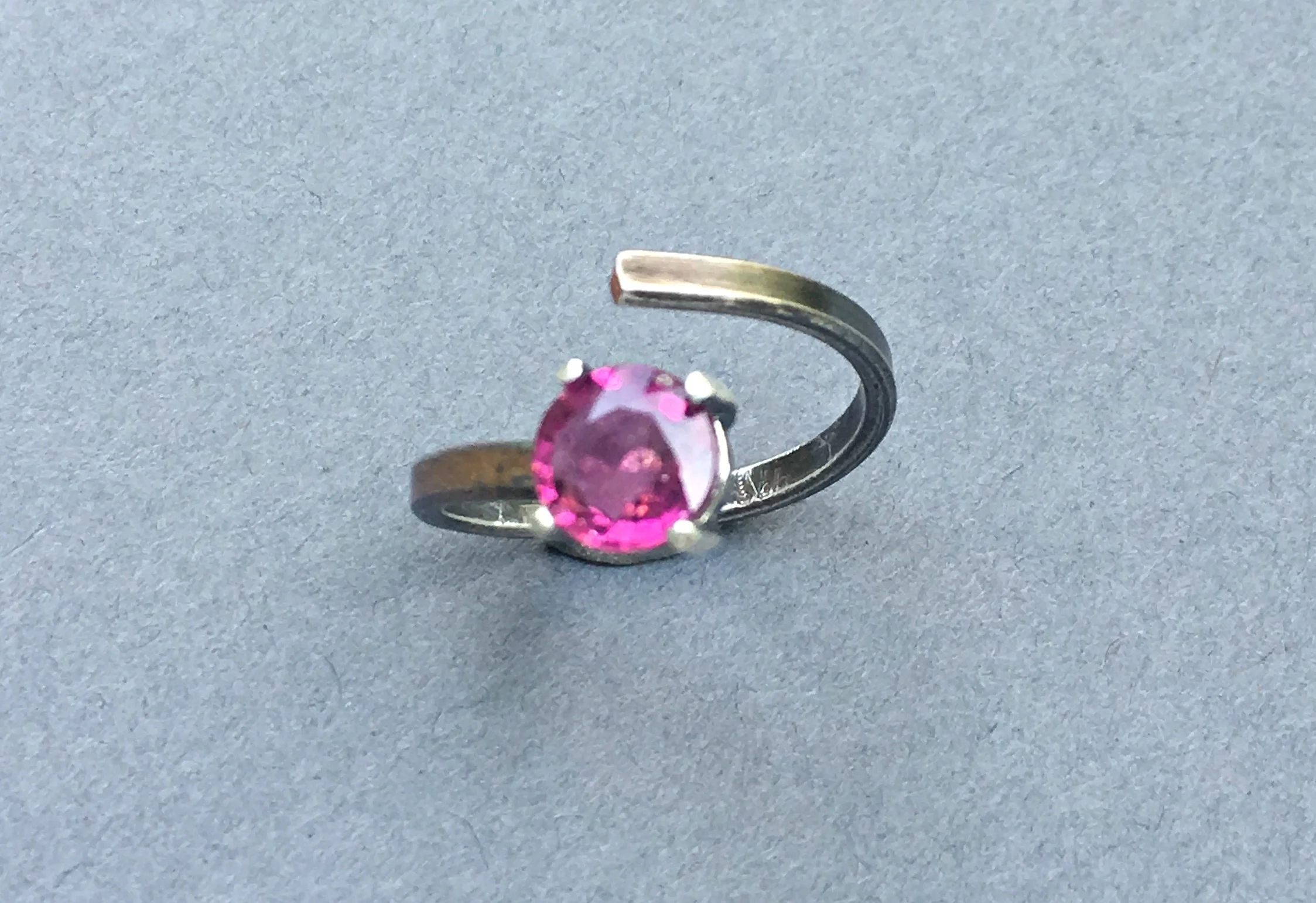 Little tourmaline ending ring