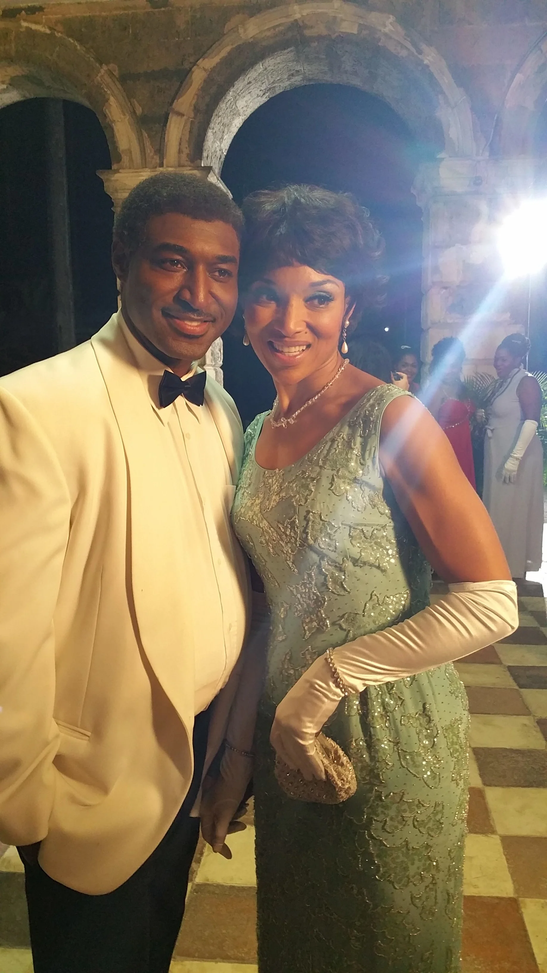 Lisa Arrindell Anderson & Adrian Holmes