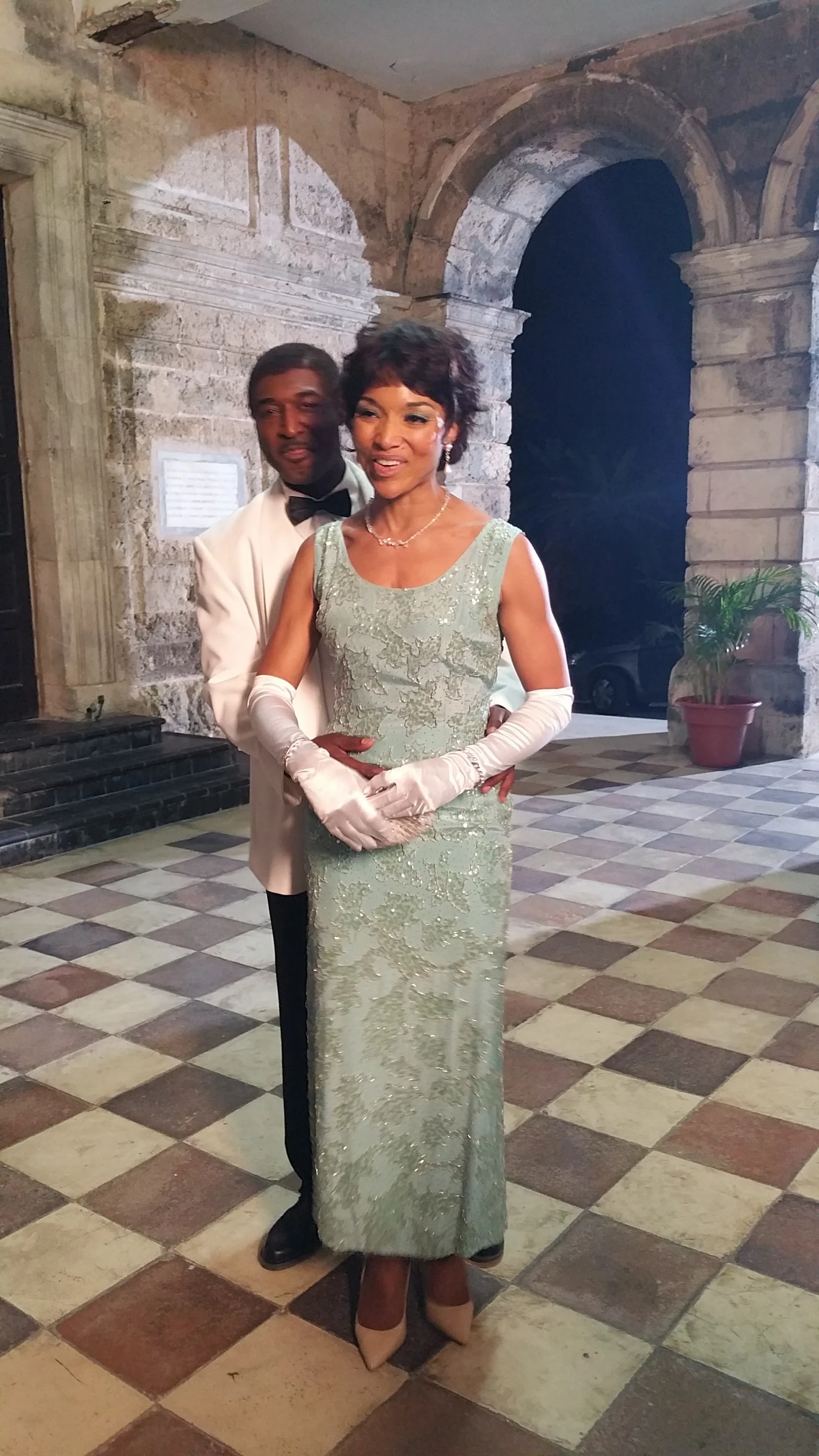 Lisa Arrindell Anderson & Adrian Holmes