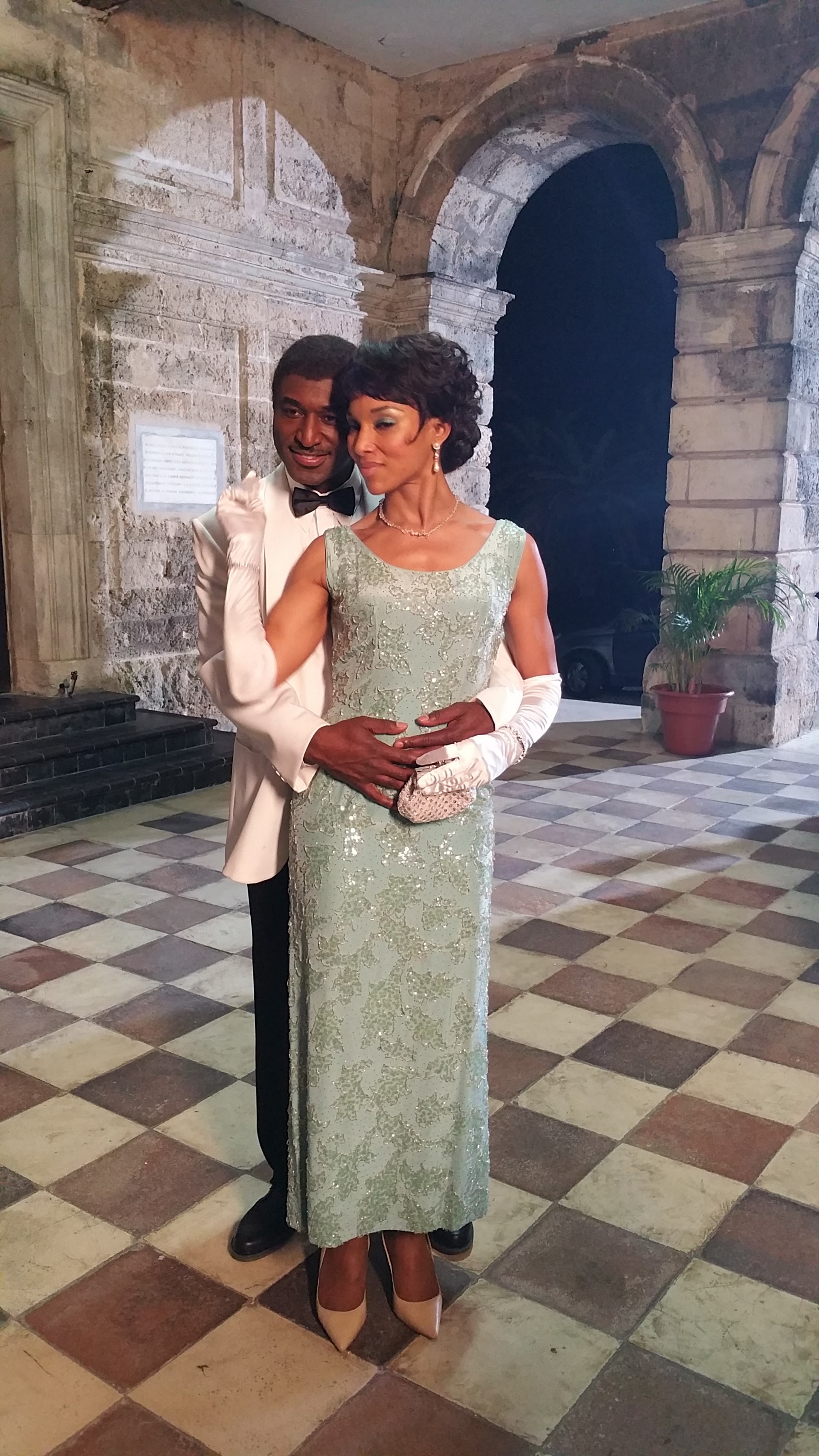 Lisa Arrindell Anderson & Adrian Holmes