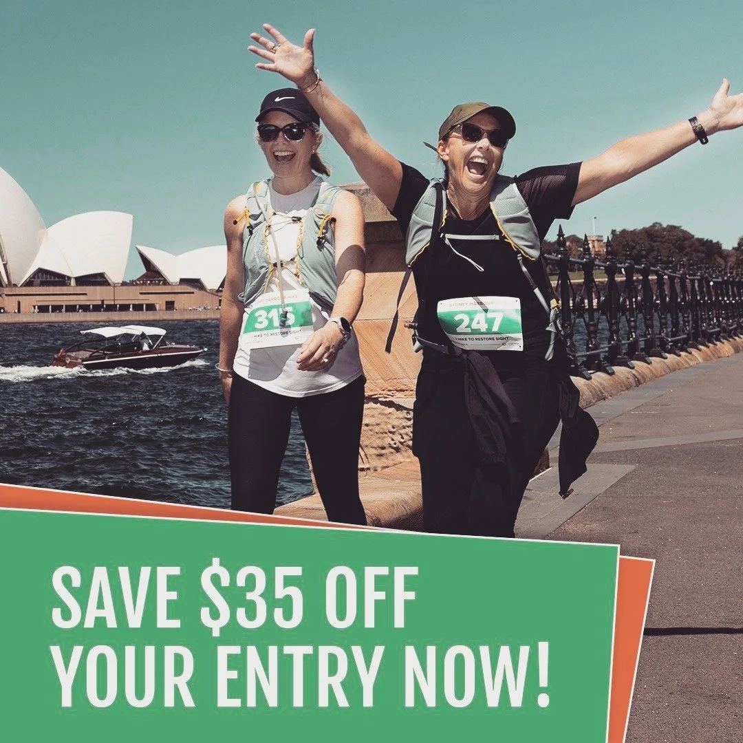 Bondi to Manly Walk is a proud partner of the @fredhollows supporting their annual Sydney Harbour Hike. Early bird pricing is open now, so it's the perfect time to sign up! Head to: https://www.sydneyharbourhike.org/
This year's hike will commence f