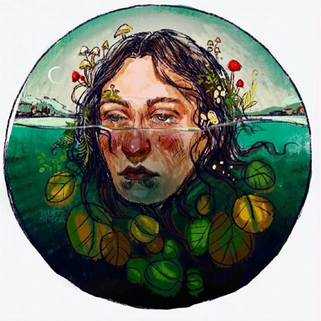 these are some thumbnail sketches for a new painting that felt right put together.
.
When in sadness, a lot of poems feel like they say what I want to say. so this is all I want to say.
.
‘Taking Care’ by Callista Buchen
“I sit with my grief. I mother it. I hold its small, hot hand. I don’t say, shhh. I don’t say, it is okay. I wait until it is done having feelings. Then we stand and we go wash the dishes. We crack open bedroom doors, step over the creaks, and kiss the children. We are sore from this grief, like we’ve returned from a run, like we are training for a marathon. I’m with you all the way, says my grief, whispering, and then we splash our face with water and stretch, one big shadow and one small.”
.
Endymion, Book I by John Keats
“A thing of beauty is a joy for ever: 
Its loveliness increases; it will never 
Pass into nothingness; but still will keep 
A bower quiet for us, and a sleep 
Full of sweet dreams, and health, and quiet breathing.”