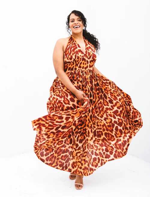 Madras Midi Halter  NANDI