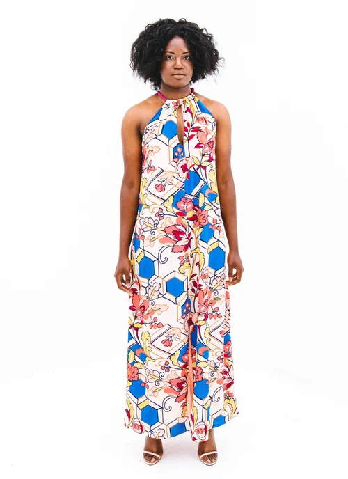 Madras Midi Halter  NANDI