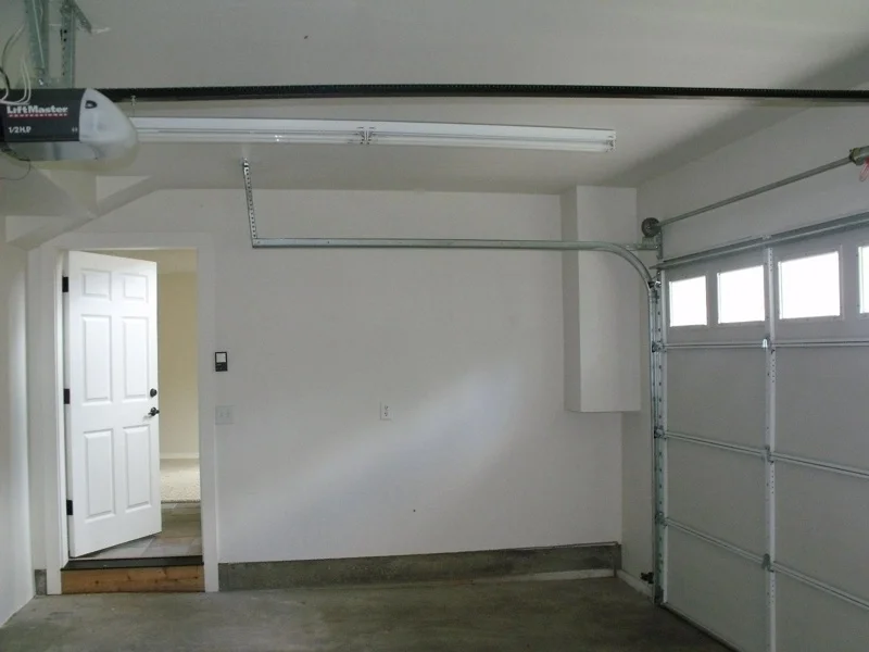 A finished garage will help minimize particulates from clinging to the walls.
