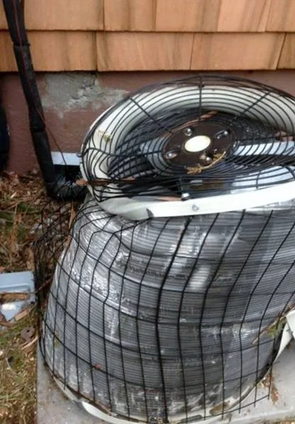 If your condenser is damaged, you'll want to replace that. 