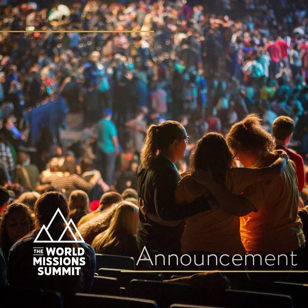 It is with great remorse that we must announce the postponement of The World Missions Summit 5 to 2025. This decision was not simple nor arrived at quickly.  We believe it is necessary though in order to maximize the moment when students from across 