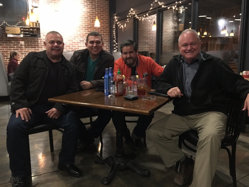  Francisco Godinez Estrada and Carlos Martinez, CIAAC, Tijuana with Daniel and Ted Decker, 12-15 