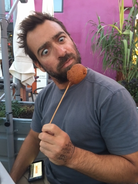  Tulio's first encounter with a Corn Dog, 11-14-15 