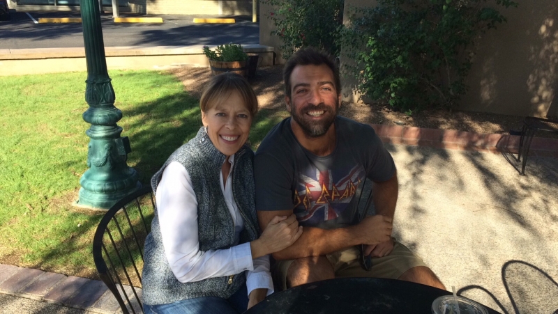  Tulio with Vicki Stouffer, phICA Director of Develop;ment, 11-5-15 