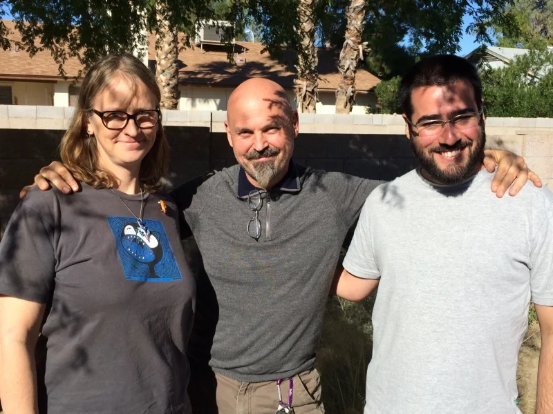  Carolyn Lavender, Brian Skaggs, Felipe Goes, Chandler, AZ  11-17-14 