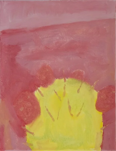 Painting 236 , 2014 Acrylic and gouache on canvas 14 x 11 in Photo credit: Carolyn Lavender