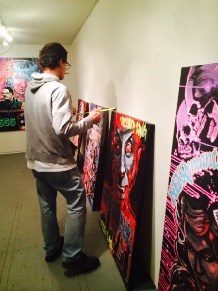  Photo Credit: Ted Decker Brent Bond installing, 1-15-15 