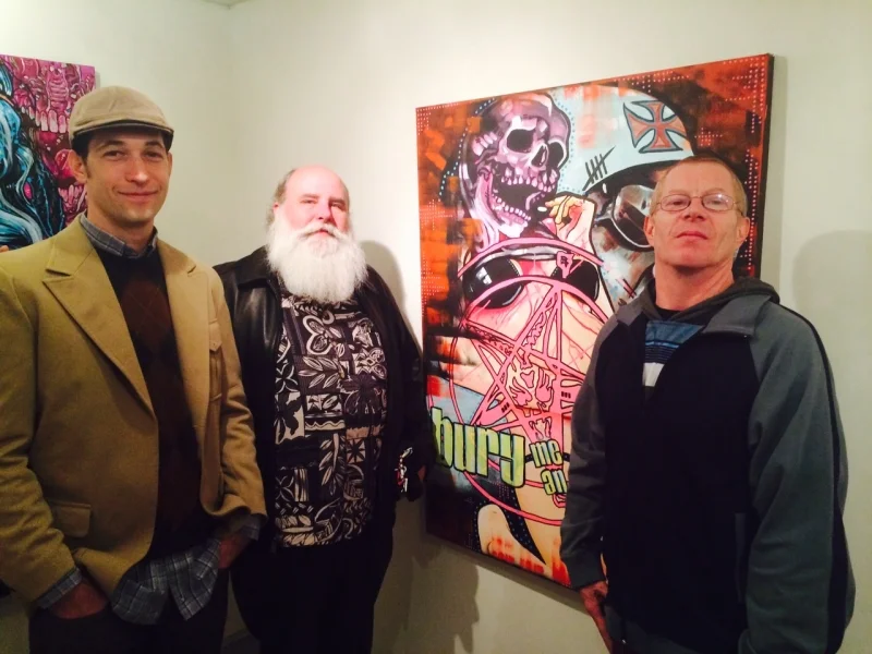  Photo Credit: Ted Decker Matt Rayman, Daniel DiFondi, Robert Pase, Jason Dinger install, 1-16-15 