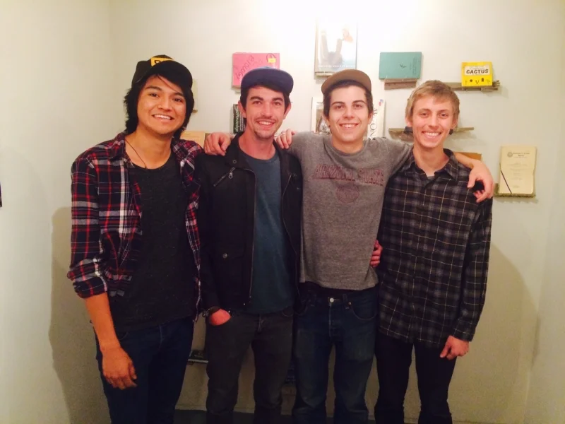 Ben and friends on Opening Night! 2-20-15