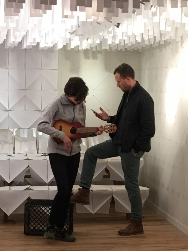  Alberto performing with his daughter Madeleine Aguilar, 12-18-15 