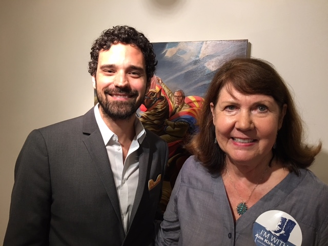  Darrin Armijo-Wardle with Congresswoman Ann Kirkpatrick (D-AZ1) 