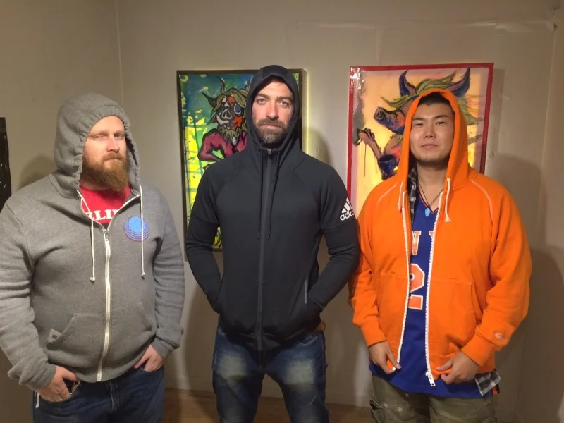  Cory Slawson, Tulio Pinto, and Tak, First Friday, 11-6-15 