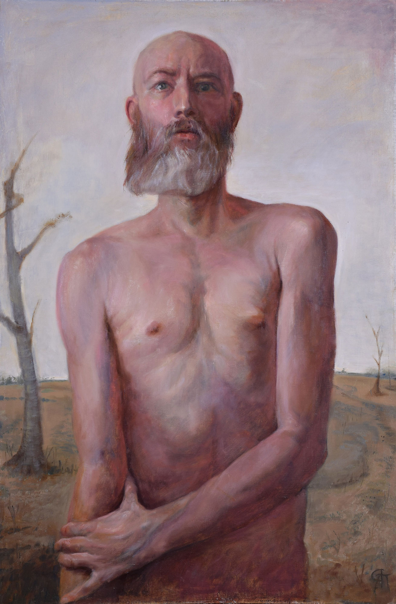 Rory Alan MacLean, Embraced, Oil on linen, 36 x 24 inches.jpg