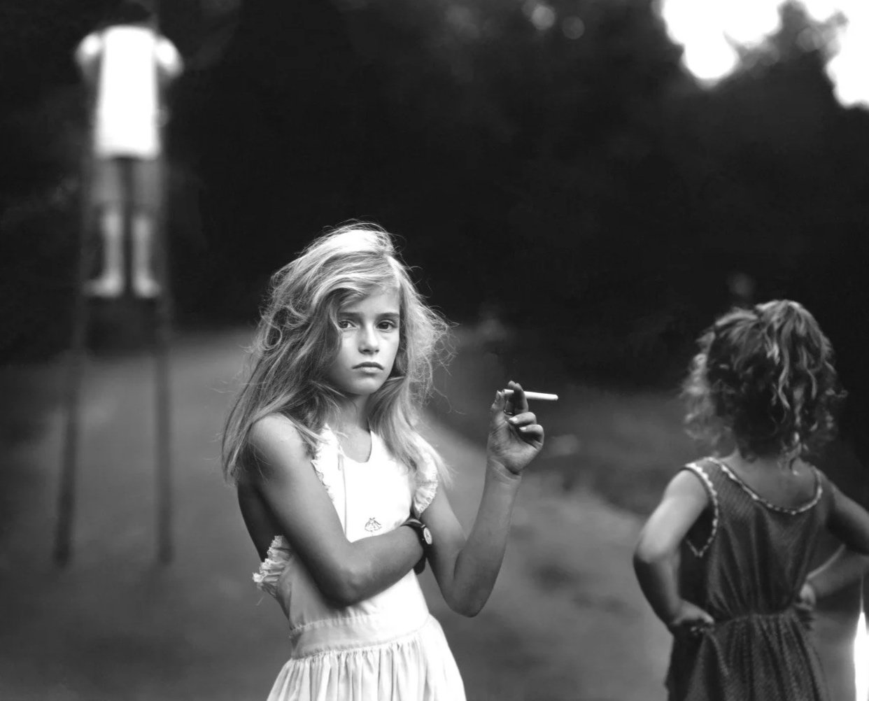 Sally Mann: candy cigarette