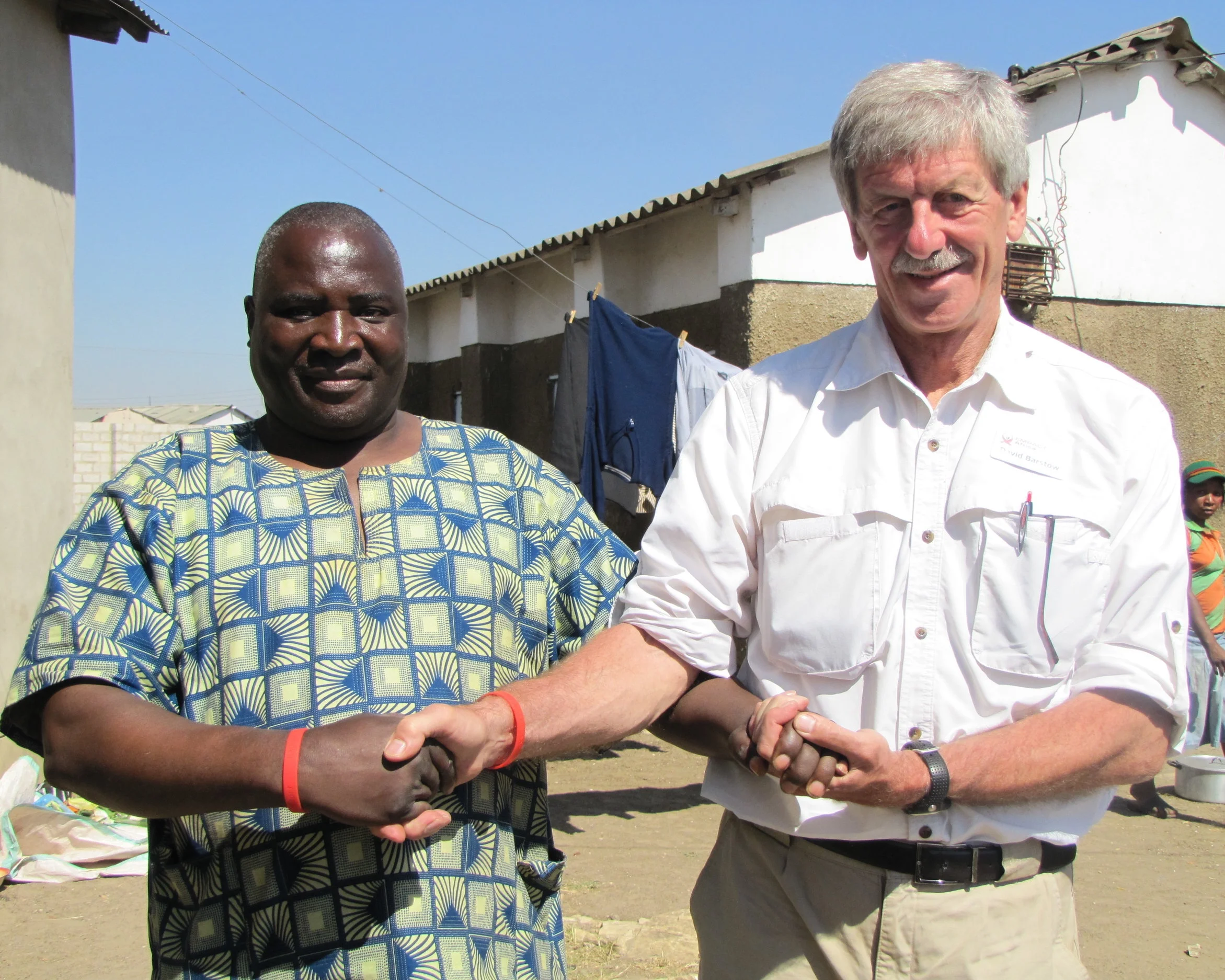 Barstow at a Pastor Training Workshop in Zambia