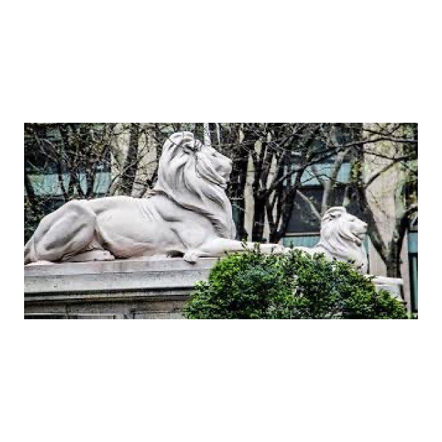 The New York Public library stands wondrous and prolific with two lion statues in front. &ldquo;During the Great Depression, Mayor LaGuardia named the beloved lions who guard the 42nd St. library Patience and Fortitude for the qualities he felt New Y