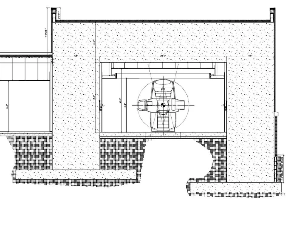 Varian TrueBeam linear accelerator (Linac) for precision treatment planning.