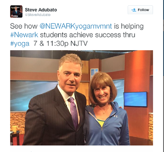 Steve Adubato Interviews Newark Yoga Movement founder on the State of Yoga in Newark and a bonus extra: Opportunity Project.