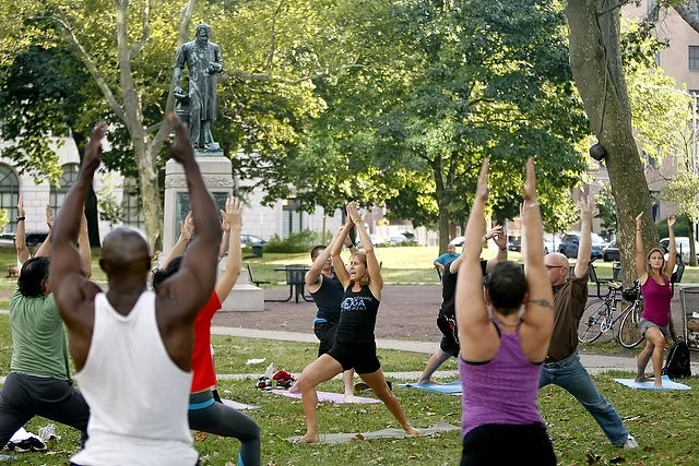 Newark Stretches its Limits with Yoga for Free