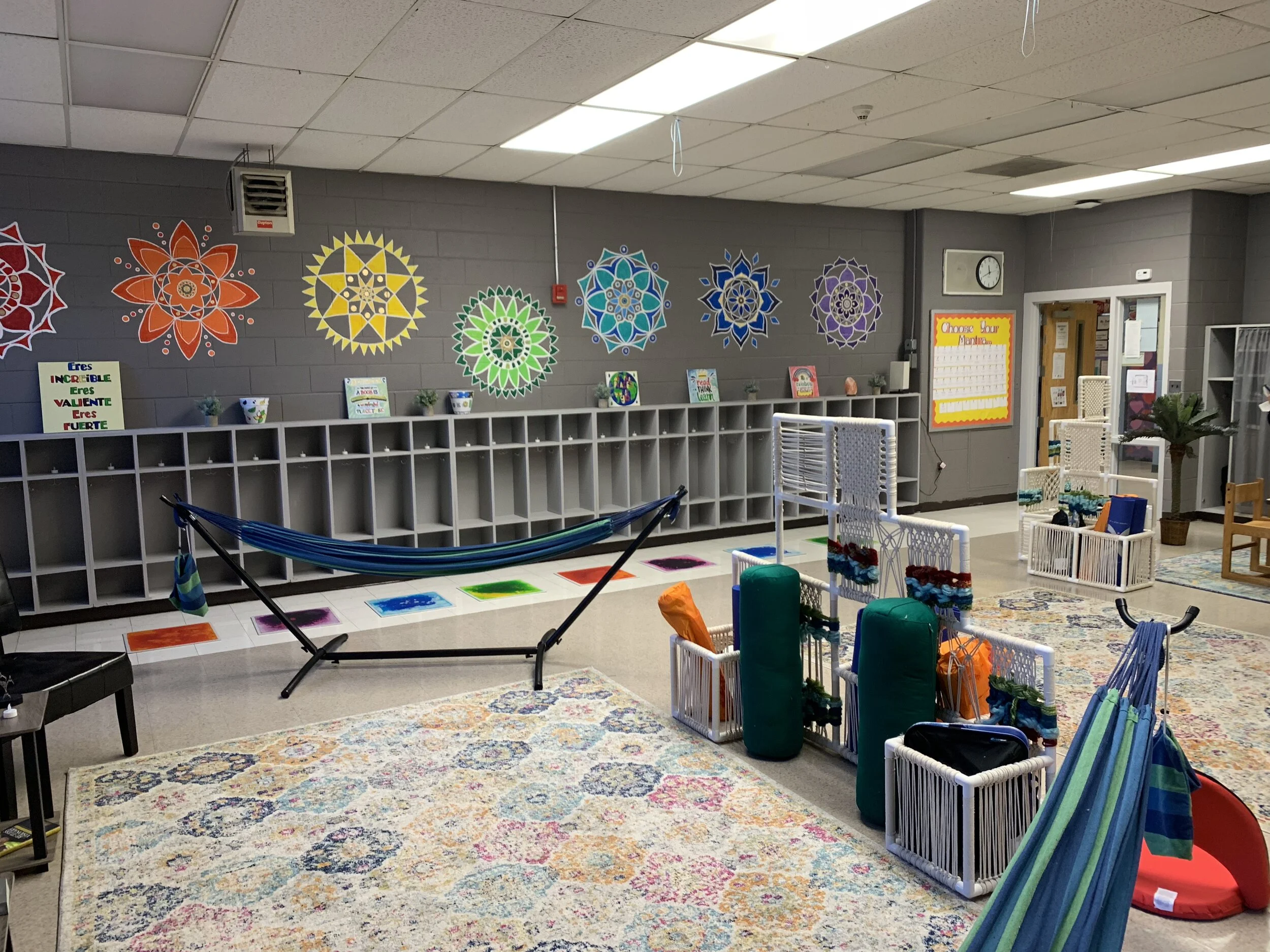 Setting the Stage of Calm in Newark Schools: Introducing the Hammock, Mindfulness Space
