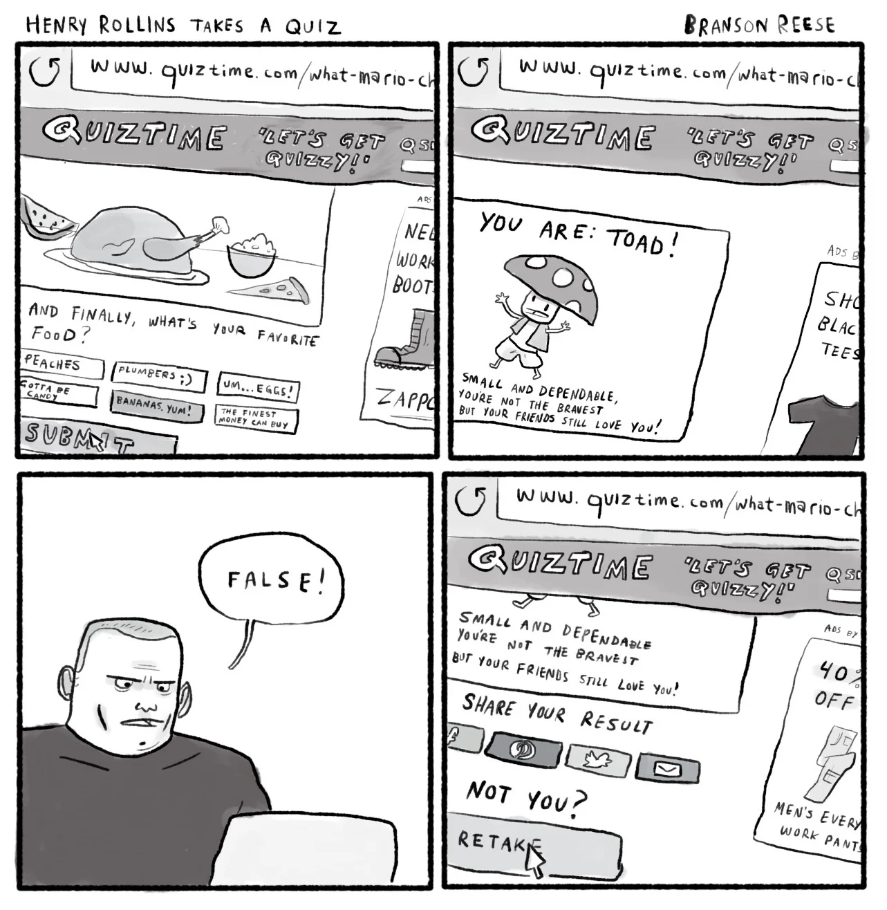 Henry Rollins Takes a Quiz