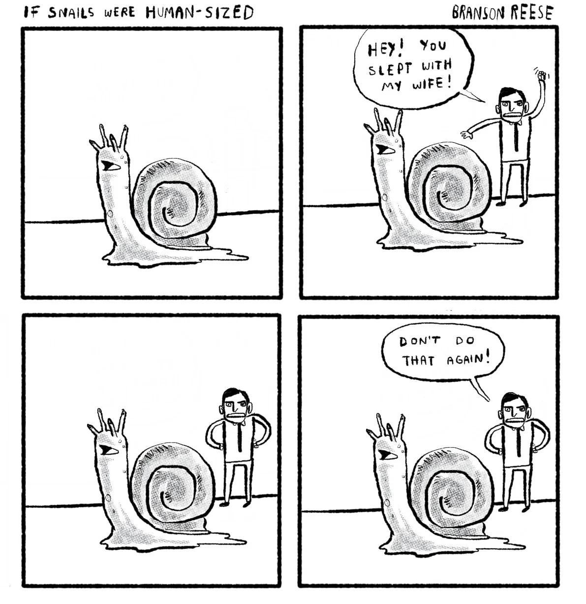 If Snails Were Human Sized