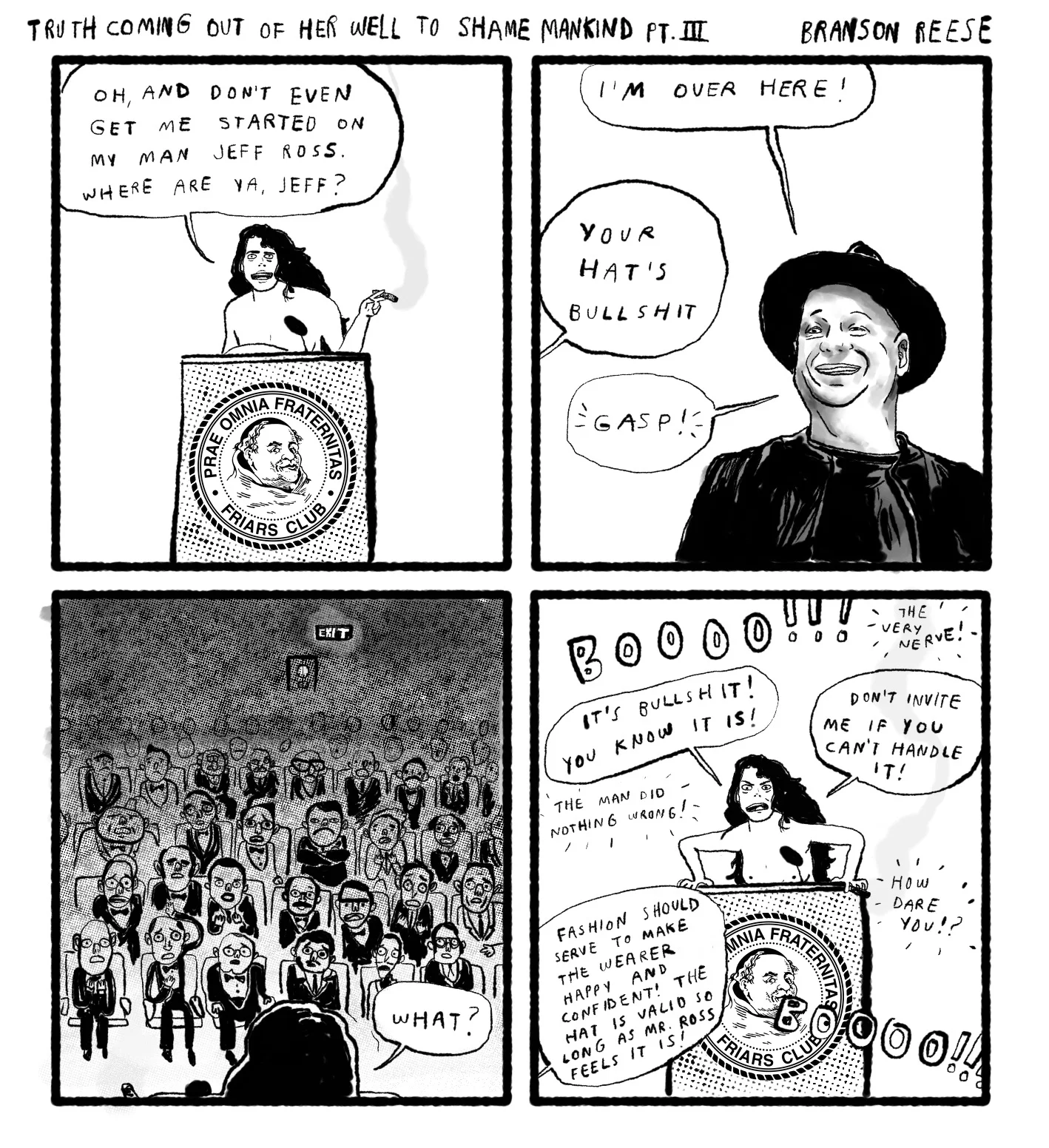 Truth Coming Out of Her Well to Shame Mankind Pt. III