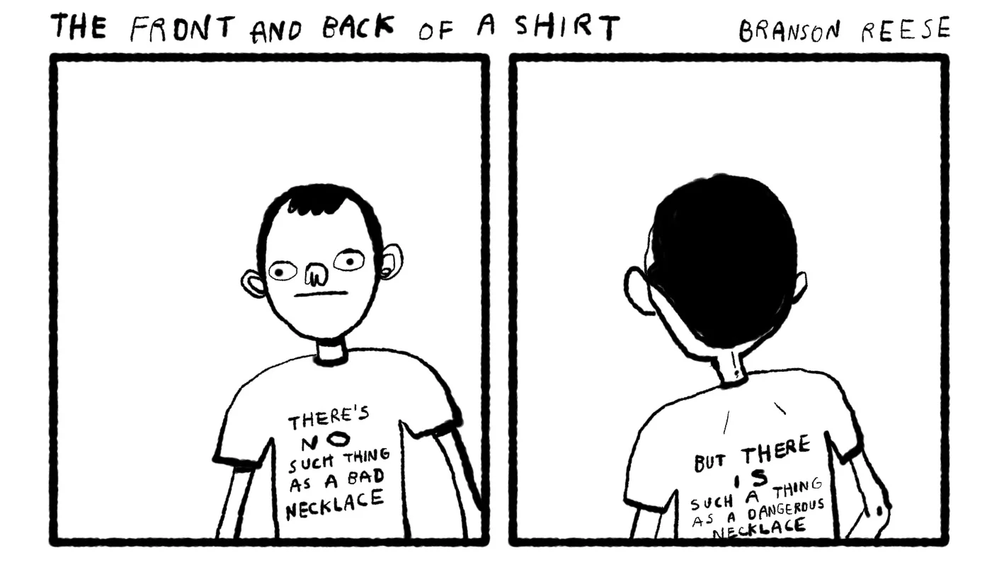 The Front and Back of a Shirt