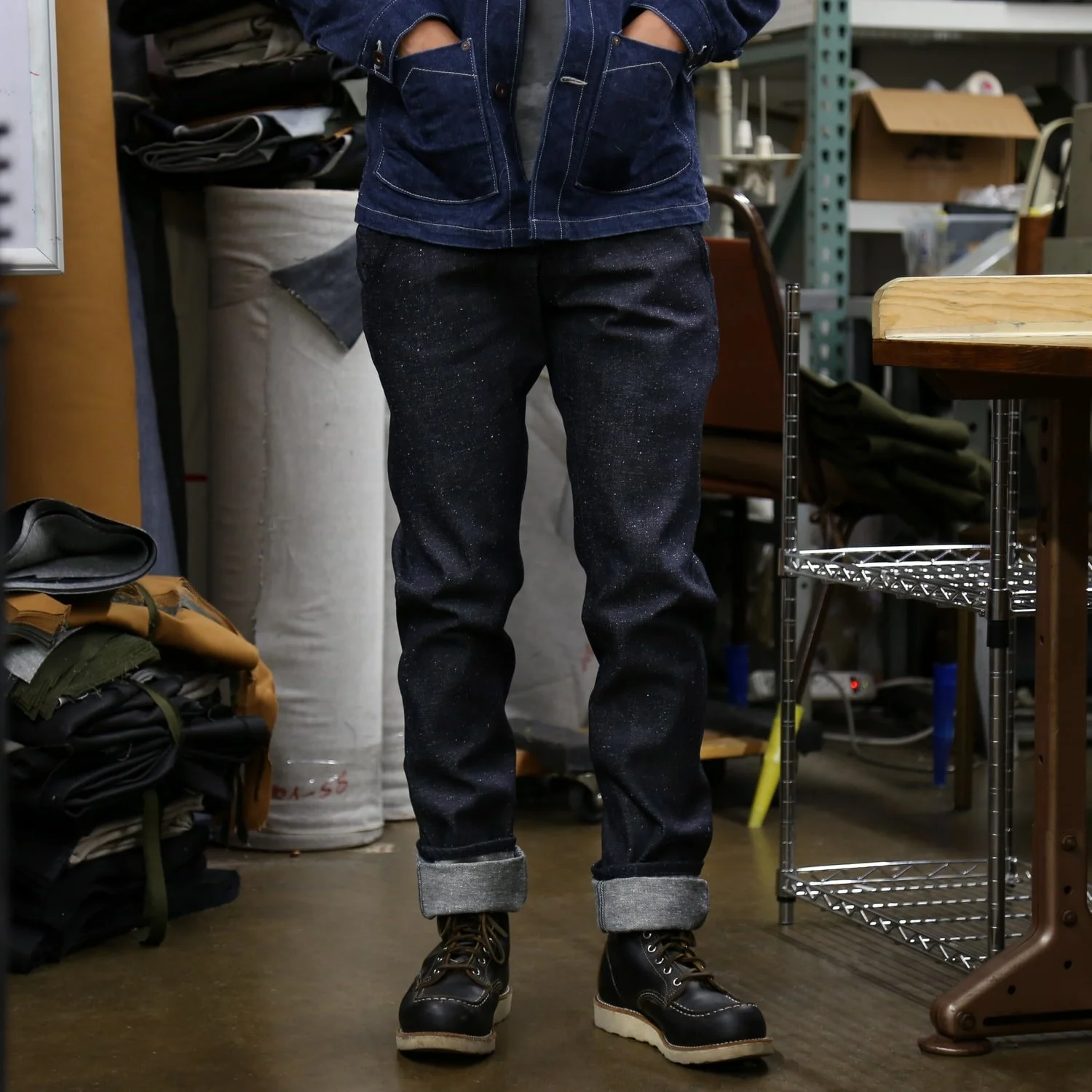 Flight Trouser - Japanese Nep Denim 