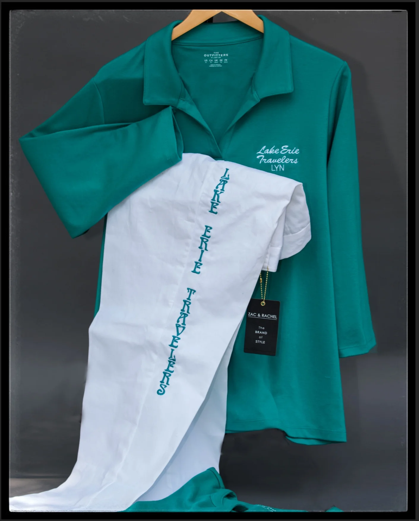 Women's 3/4 Sleeve & Collar