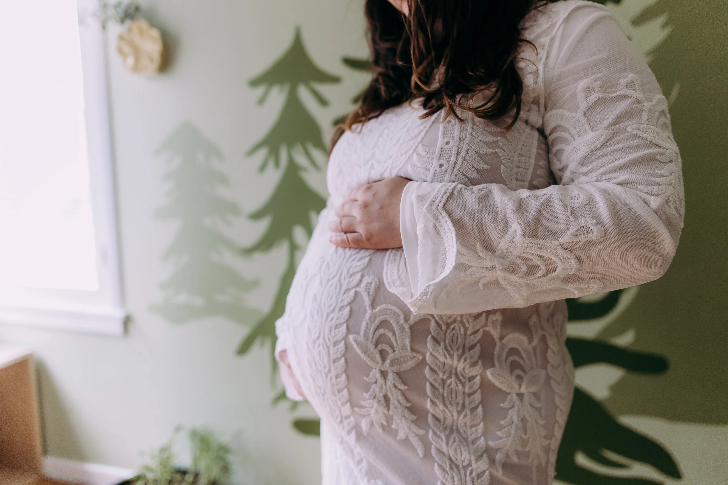 orange creek white lace dress