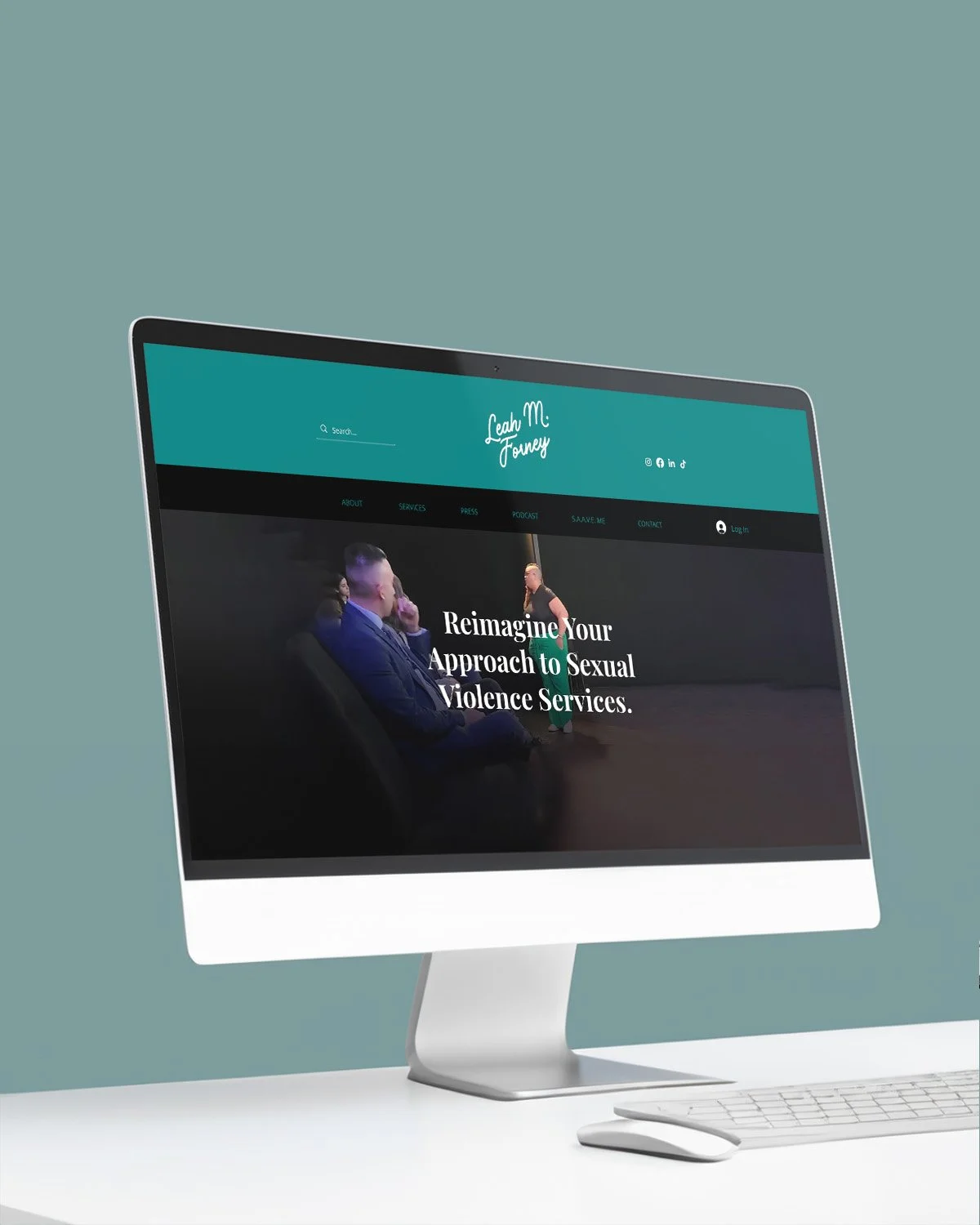  Leah M. Forney needed to streamline and refresh her online presence to align with her focus on sexual assault advocacy.   Learn more about this project . 