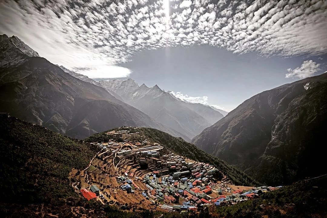 Namche Bazar By Mohan Duwal