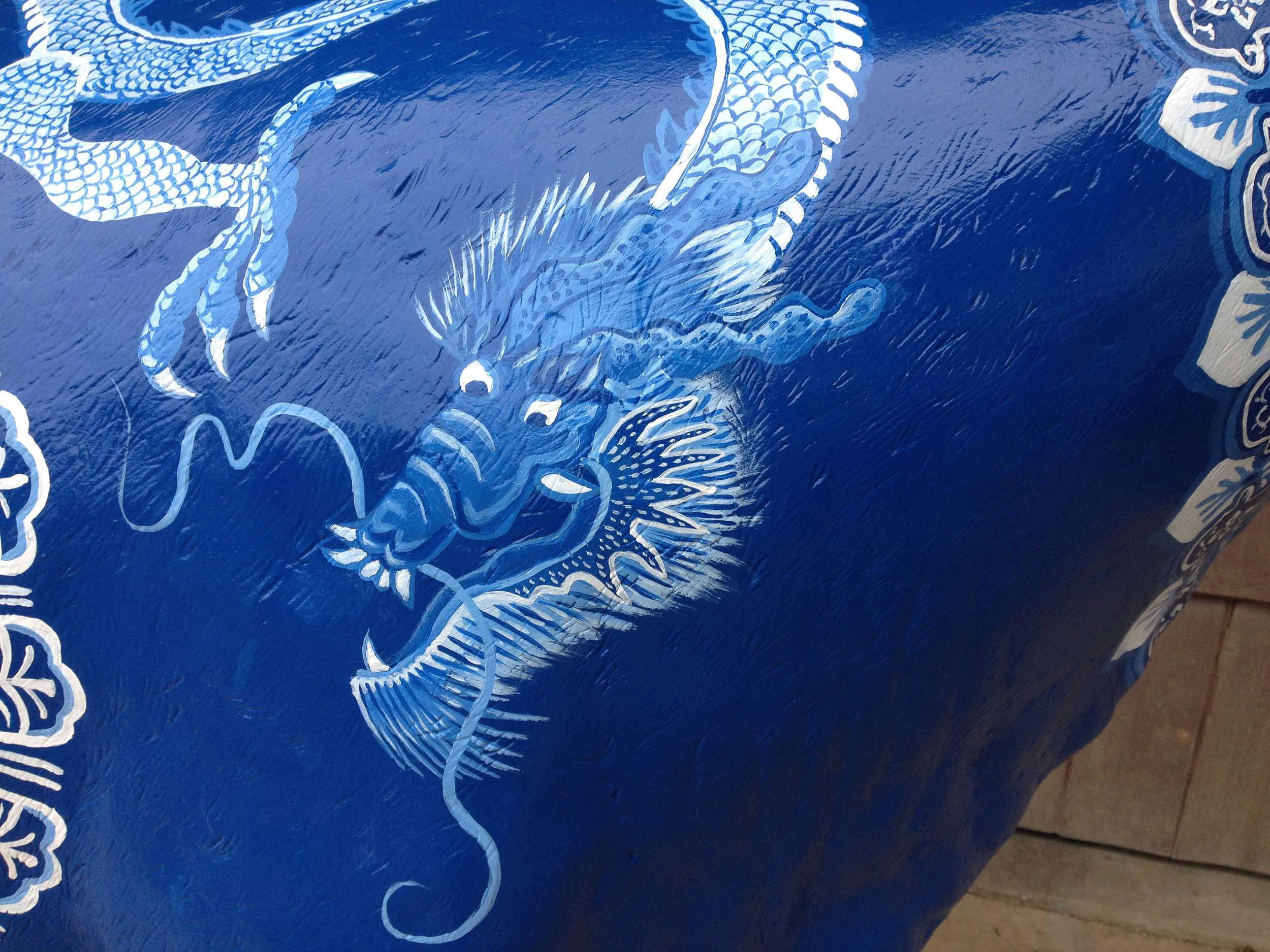  detail Blue Ming Cow 