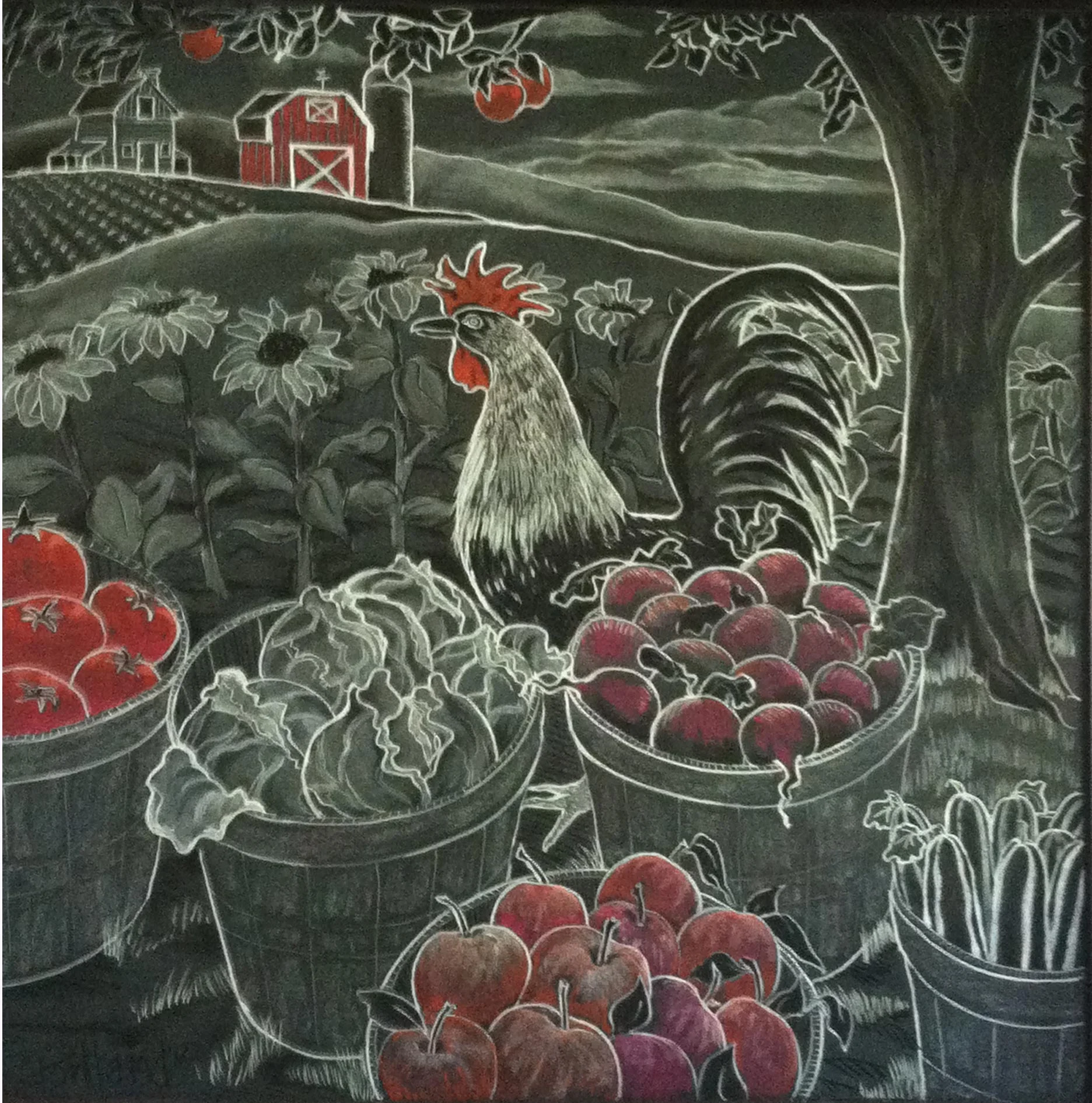 Cindy's Grill Chalk Board