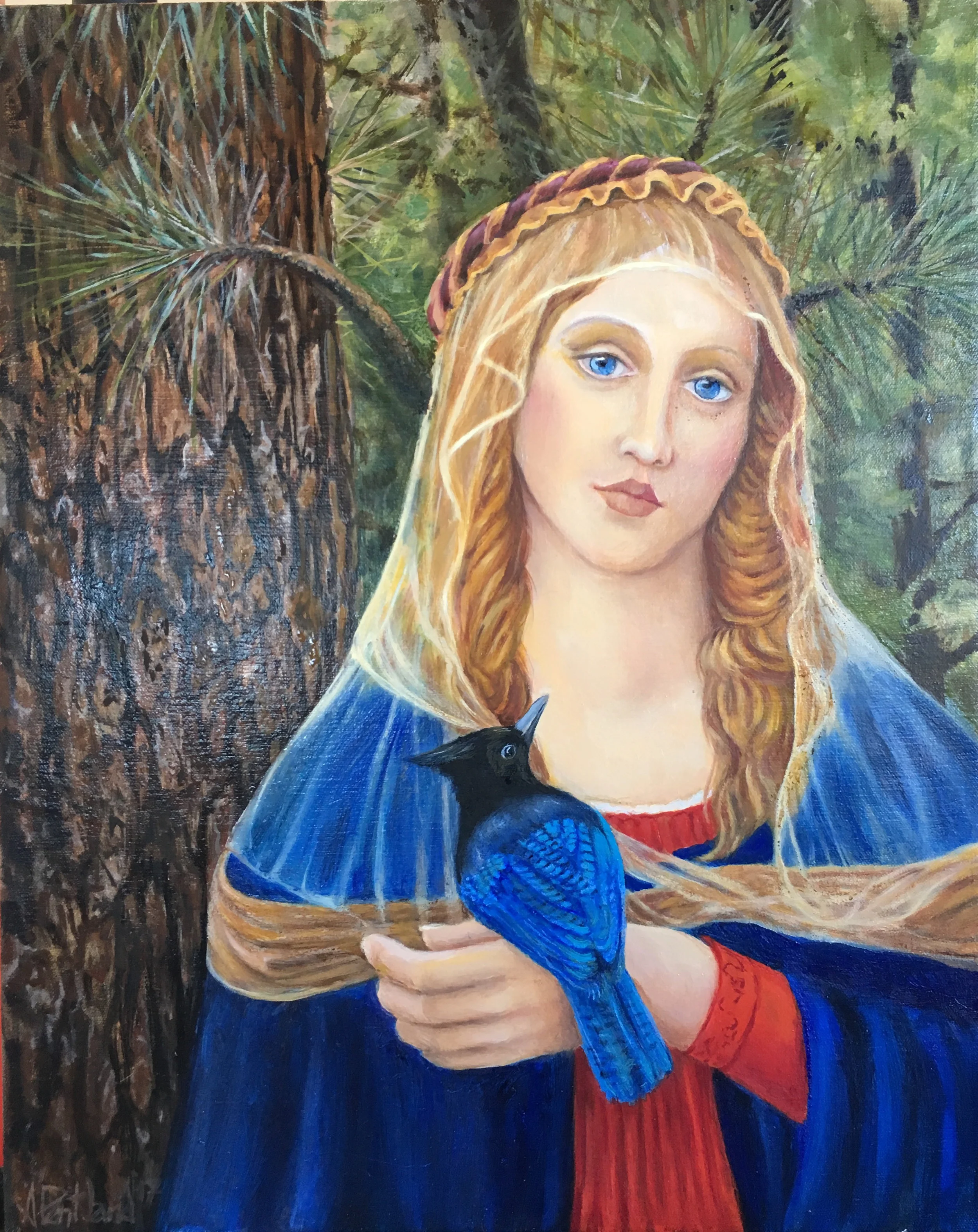 Madonna and Mountain Jay