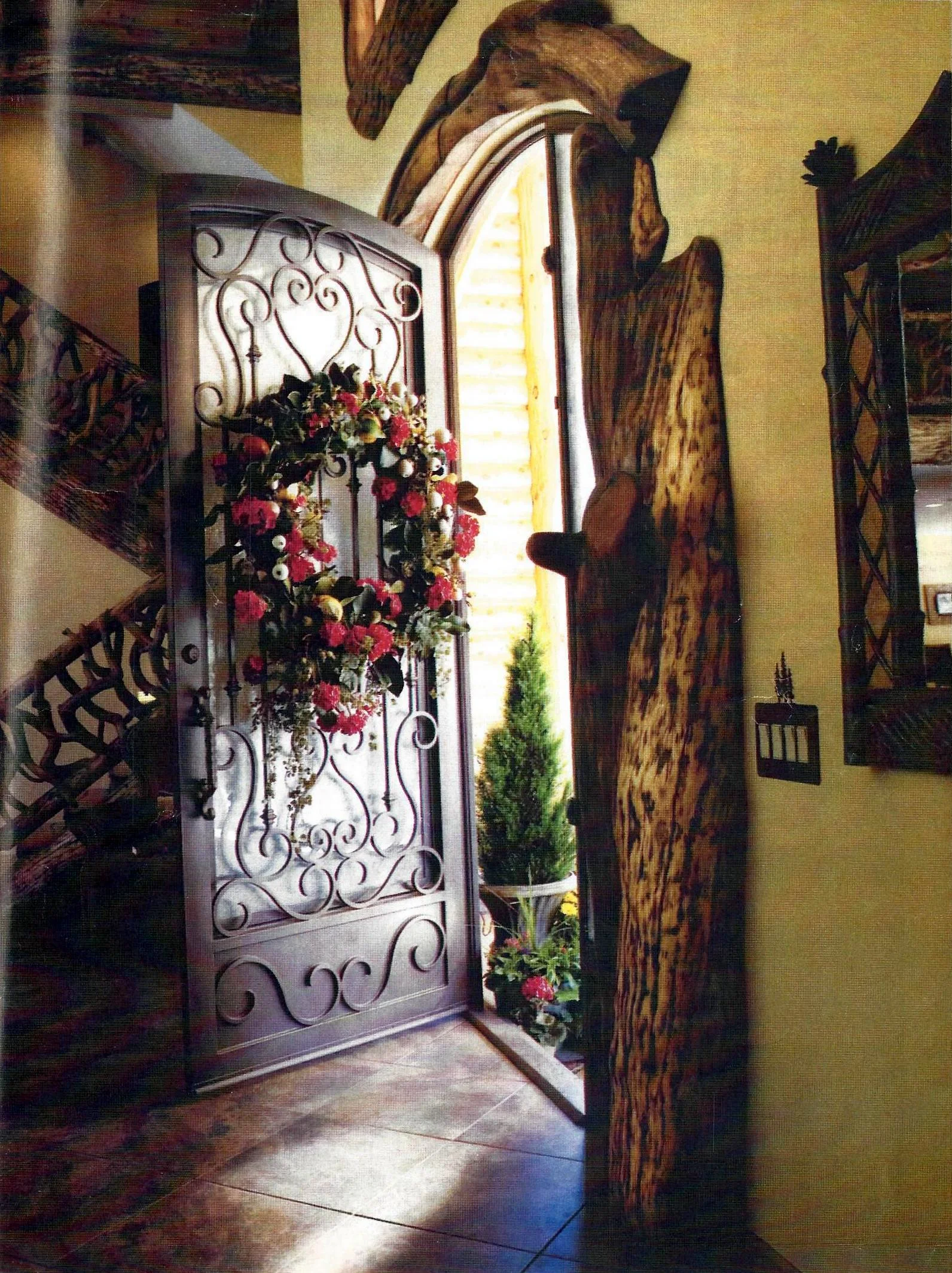  MW Customs woodwork as featured in Northeast Mesa Lifestyle magazine in July, 2007 