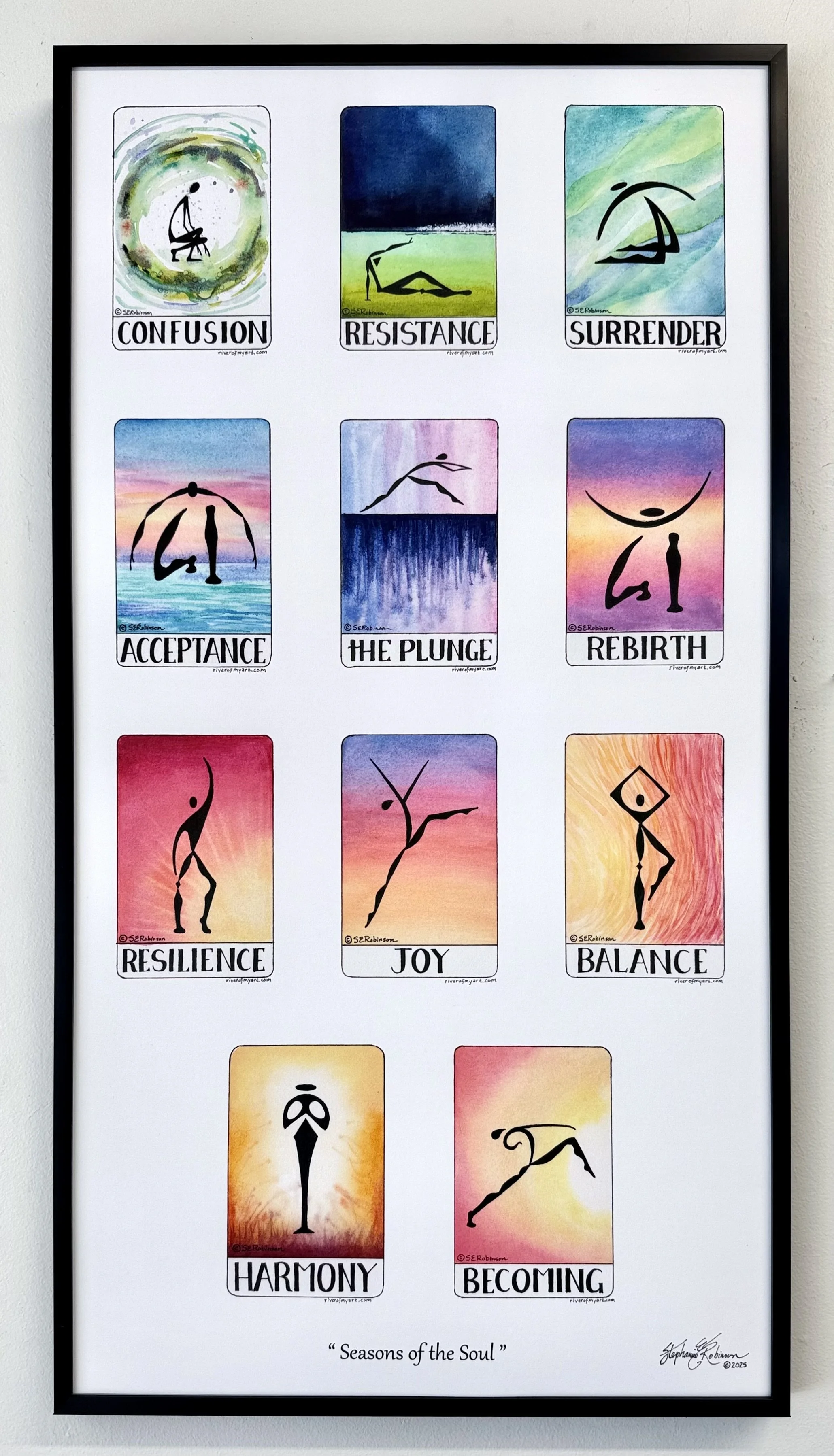 Seasons of the Soul: the Icons by Stephanie E Robinson, fine art print
