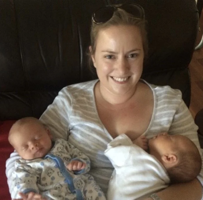 Tammy has extensive experience, including caring for twins. Source: supplied.