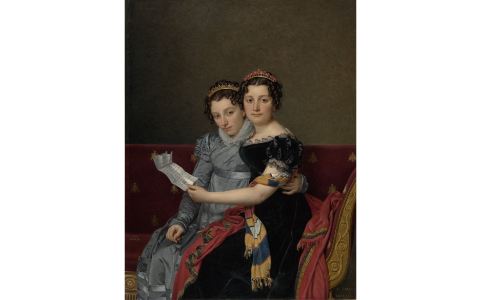 Zenaide and Charlotte Bonaparte, 19th Century – by Jaques Louis.