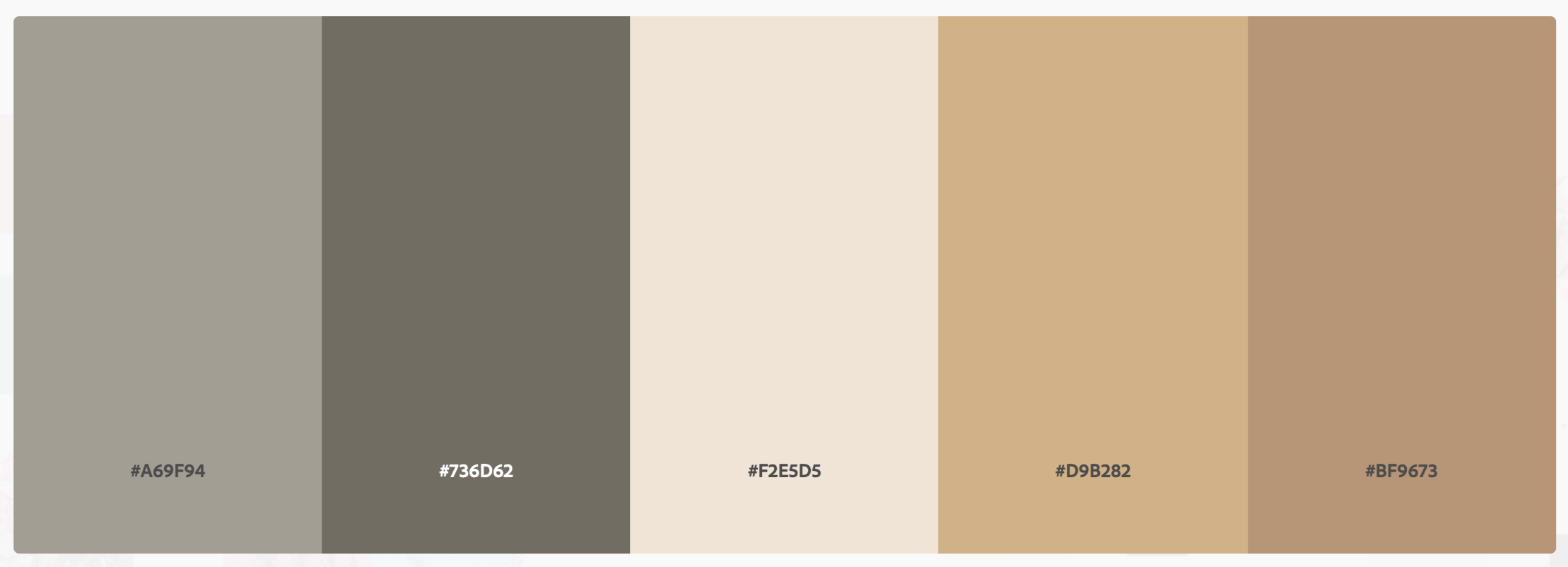 one of many variations on a neutral palette